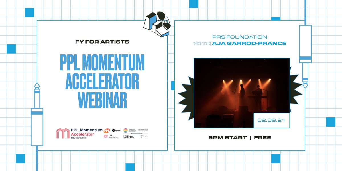Artists & Bands #Liverpool City Region for more info #PPLMomentum Accelerator join our grants co-ordinator @GarrodAja & @future_yard on 2nd Sep for a special webinar, sign up to attend; mailchi.mp/futureyard/ppl…