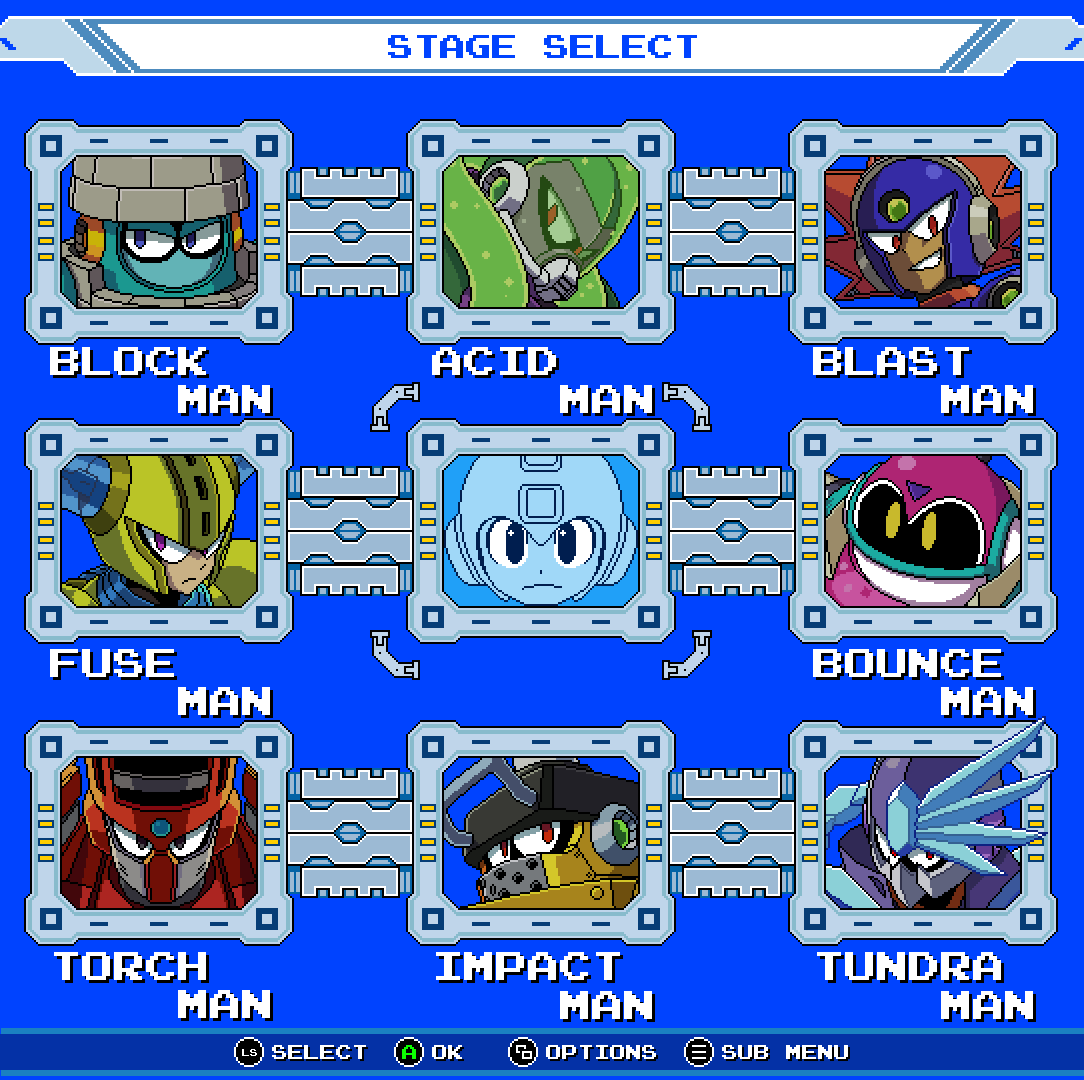 volod1991's tweet photo. Respixelization ) MegaMan 11

#MegaMan #MegaMan11 #MM11 #Capcom #BlockMan #FuseMan #TundraMan #ImpactMan #AcidMan #BlastMan #BounceMan #TorchMan #DrWily #DrLight #Roll #RushCoil #RushJet #8bit #NES https://t.co/hkcD2cOtZY