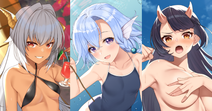 ファンティアに投稿しました!「8月分未結合PSD」 https://t.co/gABvDH2dSn
今月も有料会員の方向けに未結合データを配布してます。 