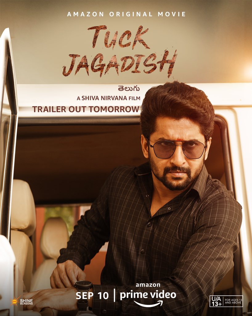 PrimeVideoIN's tweet photo. seeing everything in black and white, we found our GOLD 🌟
trailer out tomorrow at 6 PM
Meet #TuckJagadishOnPrime, Sept 10

@NameIsNani @riturv @aishu_dil @IamJagguBhai @IamThiruveeR @DanielBalaje @Shine_Screens @ShivaNirvana @MusicThaman @GopiSundarOffl @sahisuresh @praveenpudi https://t.co/aVtulruMYu