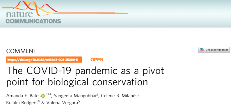 CeleneBatis's tweet photo. Today is a happy day. Please read our article published in Nature Communications👉https://t.co/Np9Qo2OgP7 @AmandaEBates Thanks, for your leadership. It was a great challenge for me! Five women's @OwsdColombia @investigarCUC @UniCostaCOL @RProplayas @smangubhai  @livinginhawaii https://t.co/PMcIvP0D1h