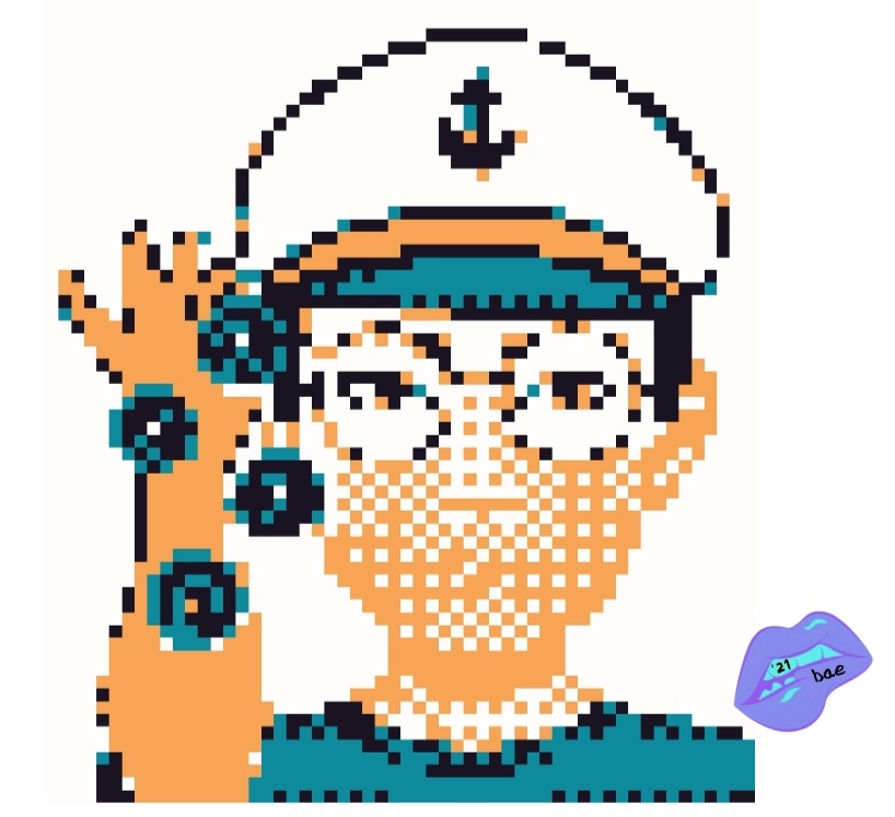 BaetheApe's tweet photo. Bit Bae 
By @SafeMoonBay 
#SAFEMOONARMY
#Safemoonart 
#8bit https://t.co/6ljQg5RxXQ