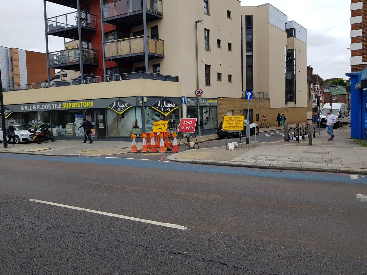 JonIrwinLD's tweet photo. Utility works #StreetFilter 

So easily done when the reason is #UtilityWorks. 

How do we make safer streets a must have utility? https://t.co/ymagaK7bvq