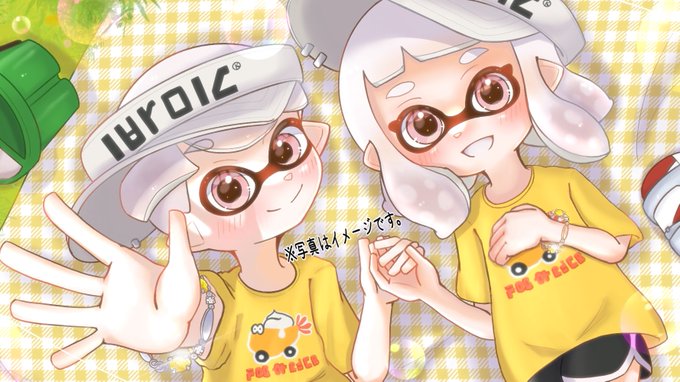 イカップル杯のtwitterイラスト検索結果 古い順