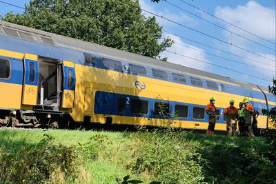 Treinverkeer tussen Ede-Wageningen en Driebergen urenlang plat door aanrijding