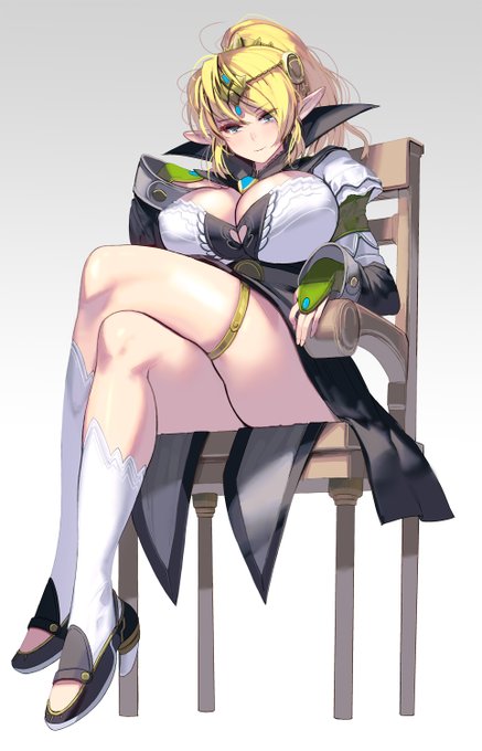 エルフの太もも 