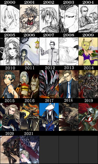 10年進化録のtwitterイラスト検索結果 10年進化録のtwitterイラスト検索結果