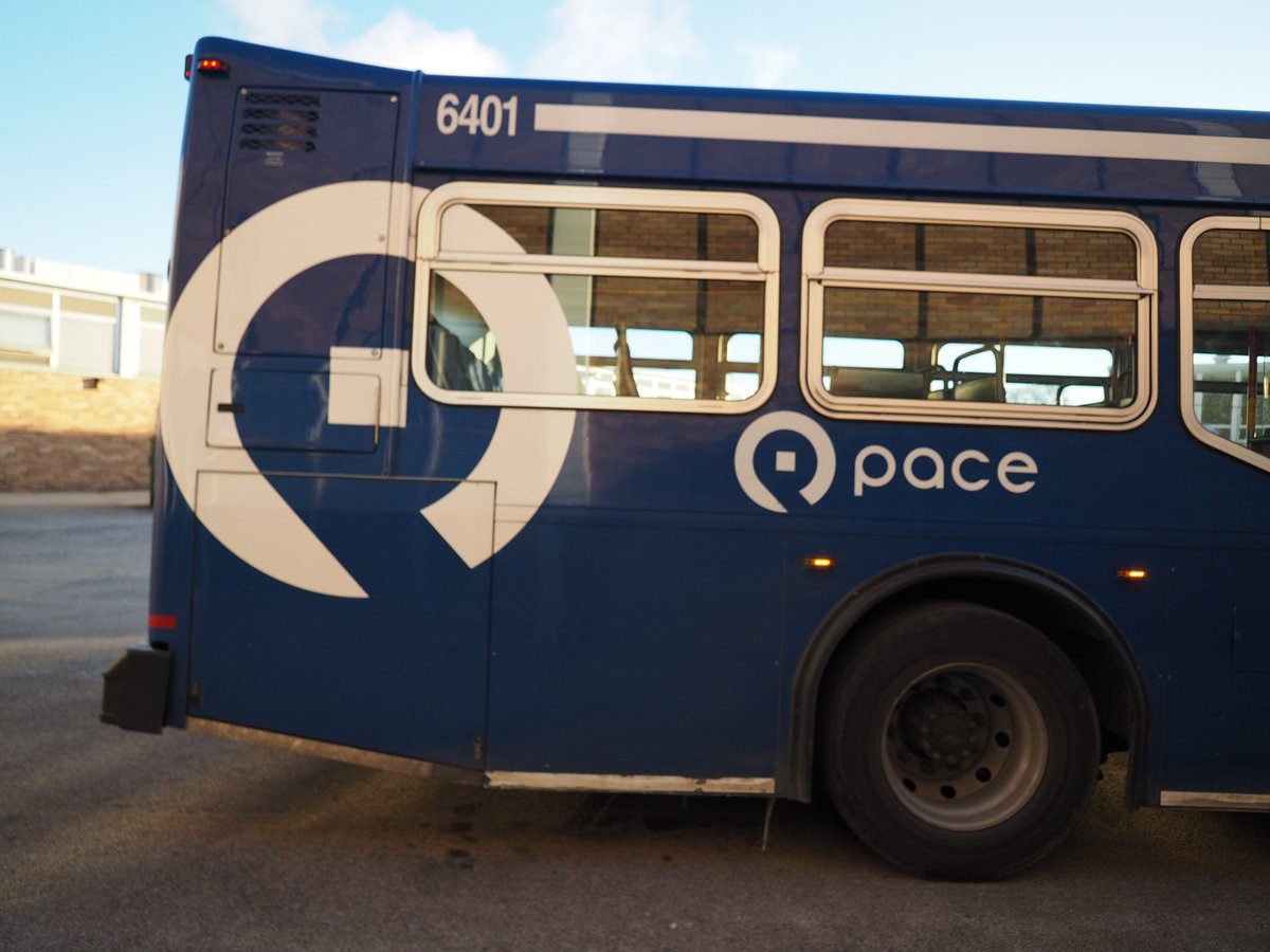 Please note that on Sept. 2, Sept. 3, Oct. 7 and Oct. 8 (half days for students), PACE buses will run the normal routes in the morning. Buses will pick up students at 12:45 p.m. after school and run the afternoon routes at that time.