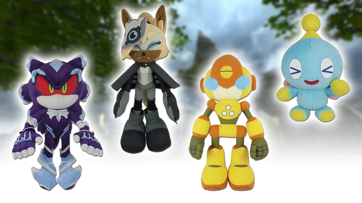 A new wave of Sonic the Hedgehog plushes are on the way, featuring Mephiles, Whisper, Eme...