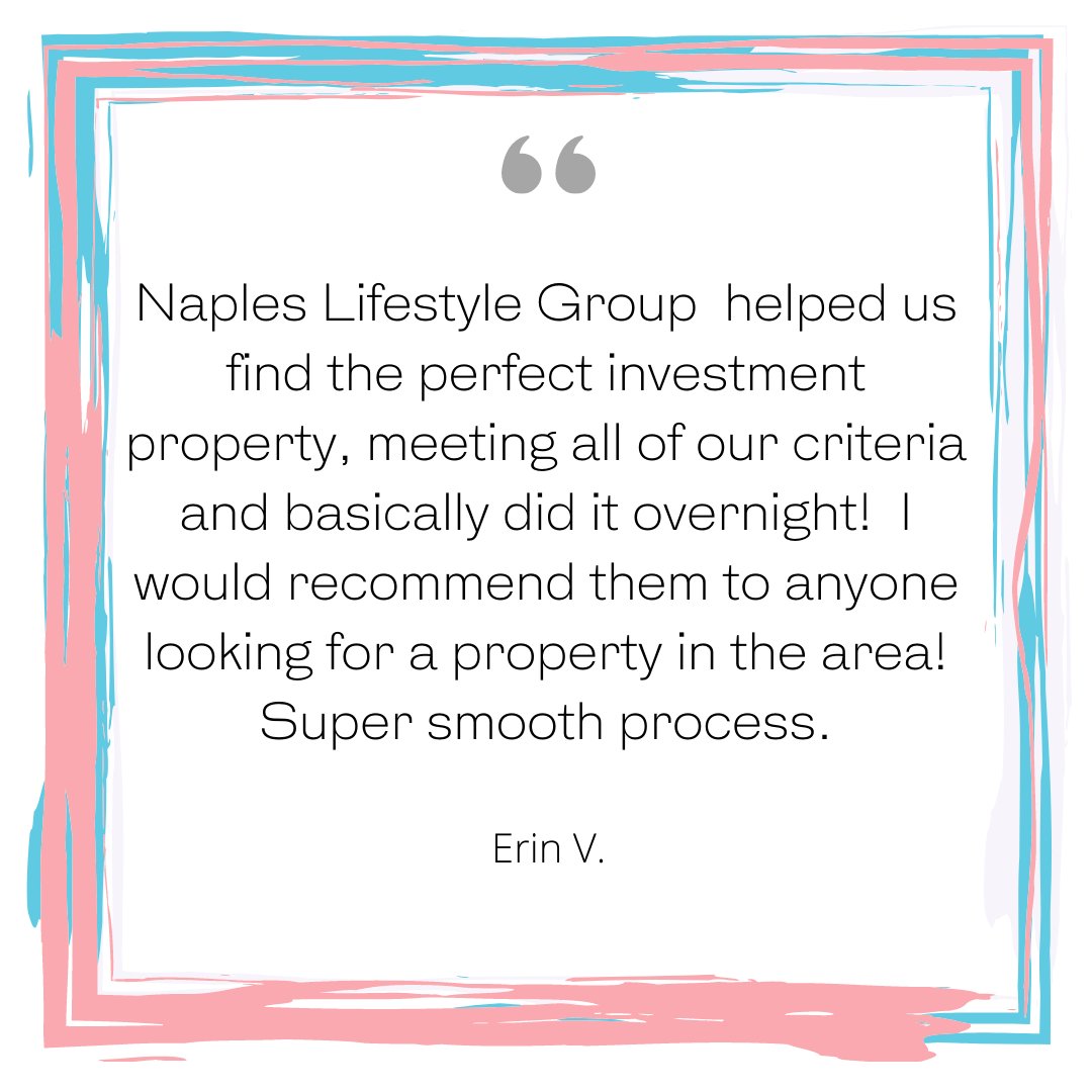 Have I helped you buy or sell your home? If so, please share your success story here: goo.gl/nL4gQe 🏘️ #keyestoyourhome #testimonial #realtor #naplesrealtor #testimonialtuesday