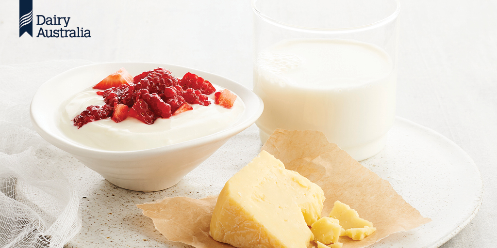 Dairy Australia has developed evidence-based, up-to-date position papers on the dairy matrix, flavoured milk, yoghurt and why it’s OK to recommend cheese. All available on our website bit.ly/3mKR43s

#OzDairy #australiandairy #dairymatters