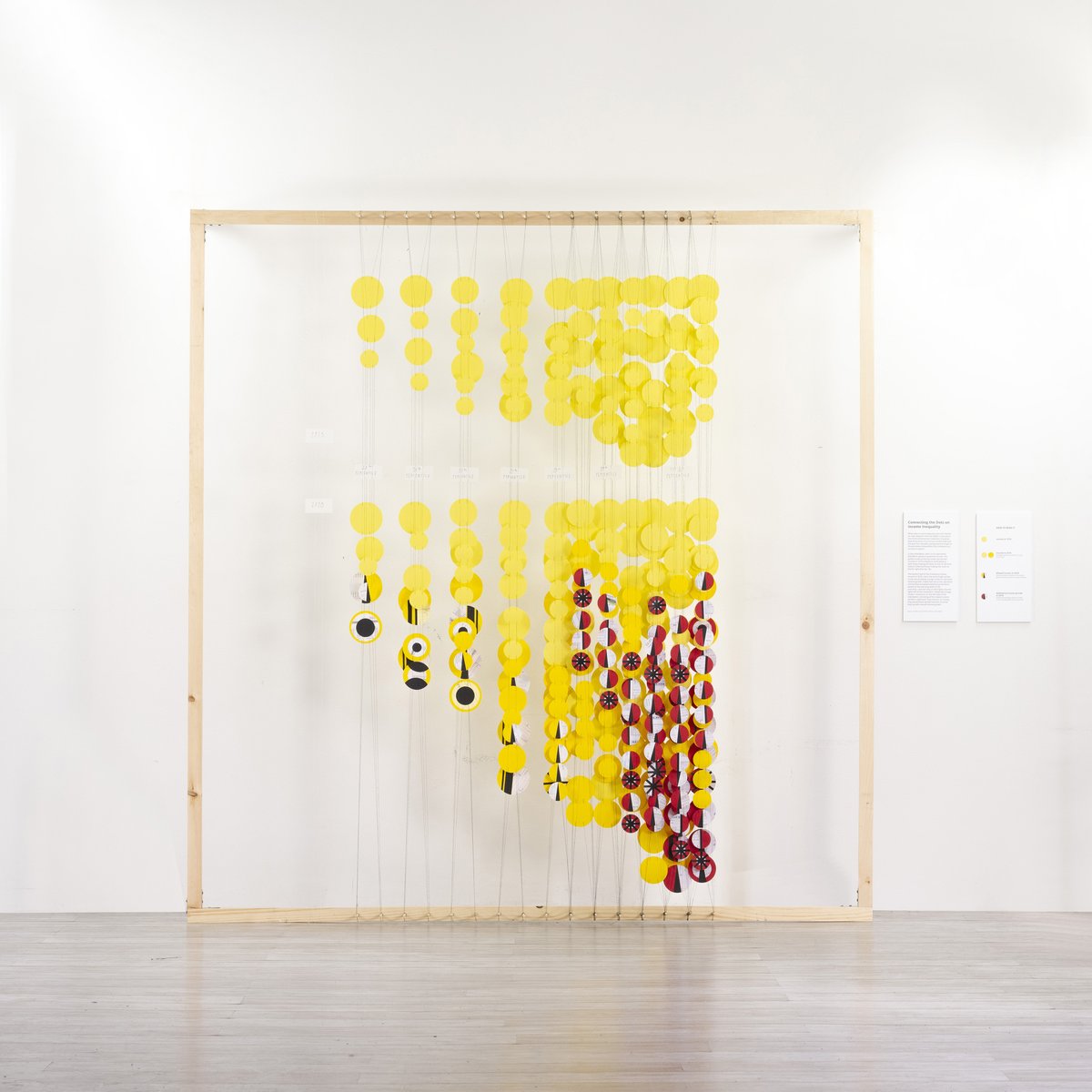 RANDCorporation's tweet image. What if income growth in America had stayed as equitable as it was in the three decades after World War II?

@giorgialupi’s new 3D installation for #ArtPlusData asks this trillion-dollar question. [thread]