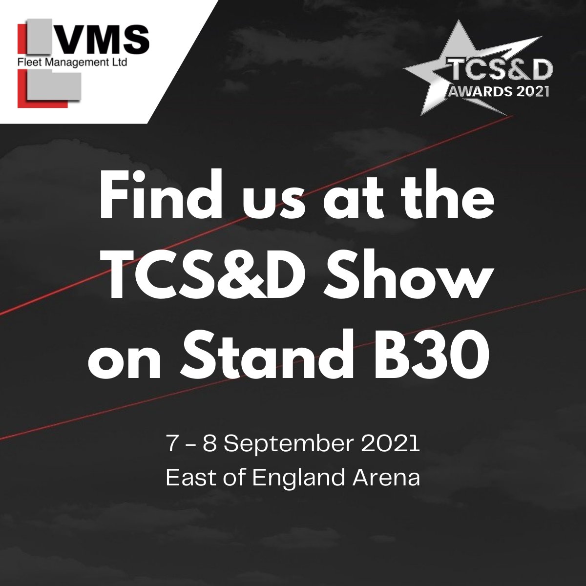 VMSFleetM's tweet image. We&apos;re excited to be heading to the @TCSandD Exhibition &amp;amp; Conference on the 7th and 8th Sept. Are you coming along?

Come and see us on stand B30 to talk about all your #coldchain fleet requirements to see how we can help you.

We look forward to seeing you there!