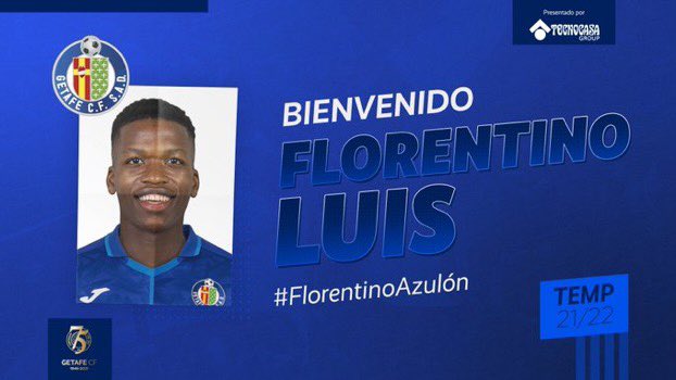 Wafflenomics's tweet photo. ✅ | TRANSFER: 

Getafe have signed Florentino Luis on a season-long loan https://t.co/lKBeHcKdlO