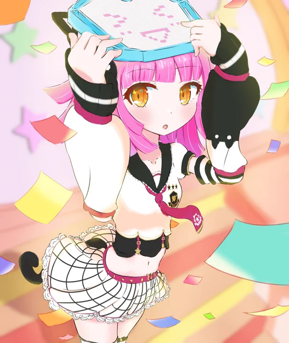 虹ヶ咲見た後だからりなりーばっかり#今月描いた絵を晒そう 