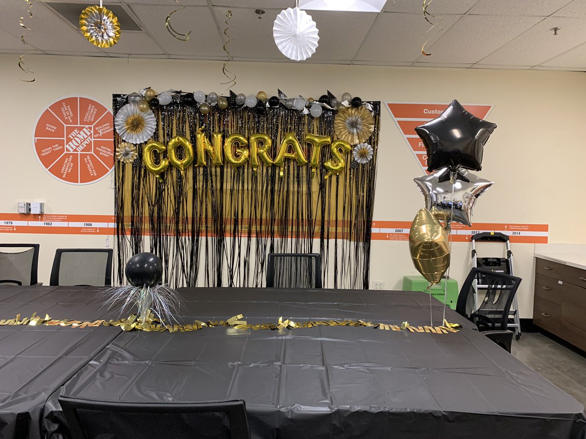Friday we celebrated Rob in D26! Doing the right thing! We are so proud of all you do for 0976 and The Home Depot! Keep living our values! #ewingstrong #livingourvalues #homedepotstrong