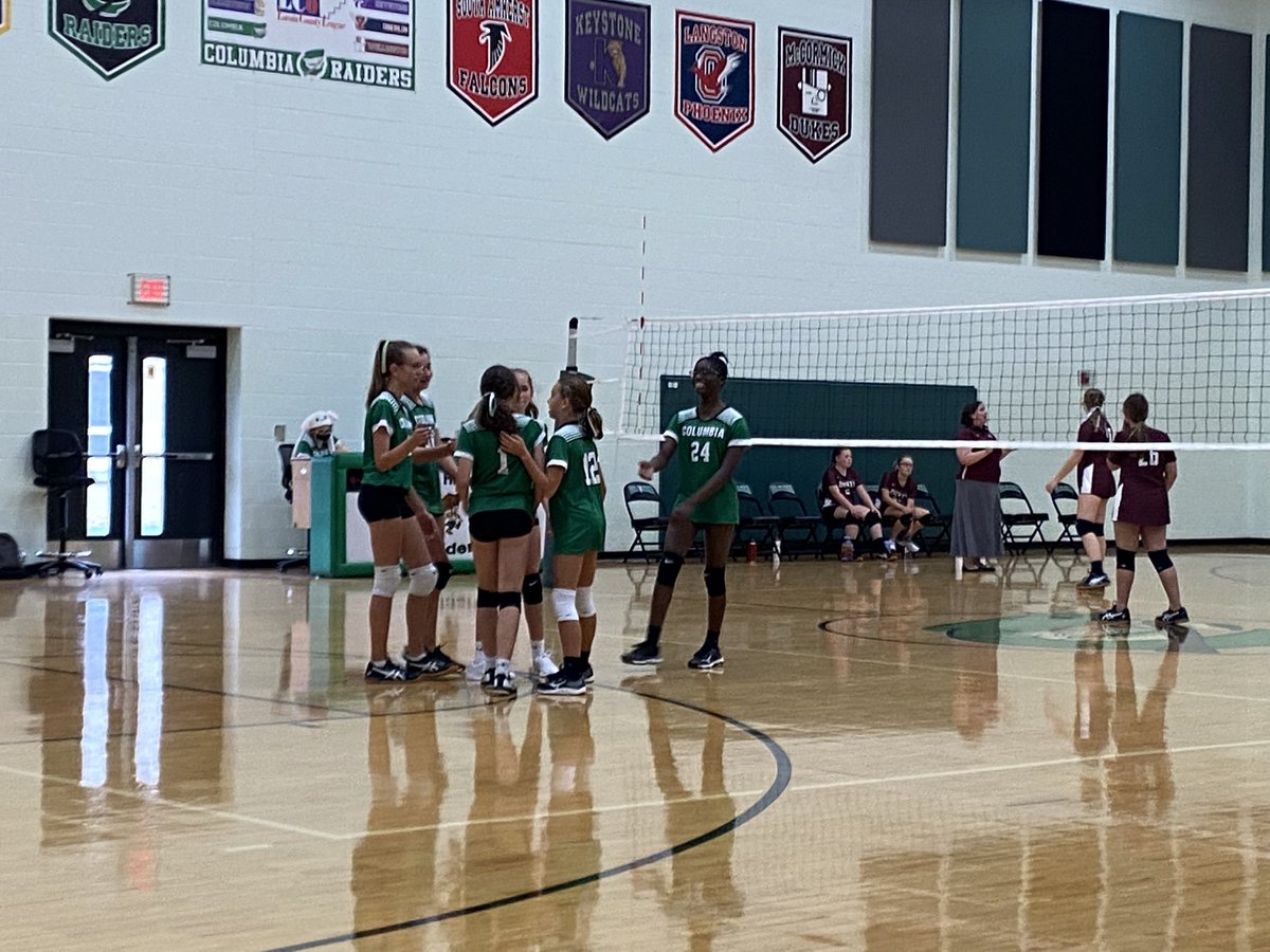 RaiderMiddle's tweet photo. Congratulations to our 7th and 8th grade Volleyball Teams as they both defeated Wellington last night. #CMSRaiders https://t.co/3nPY9m7DUZ