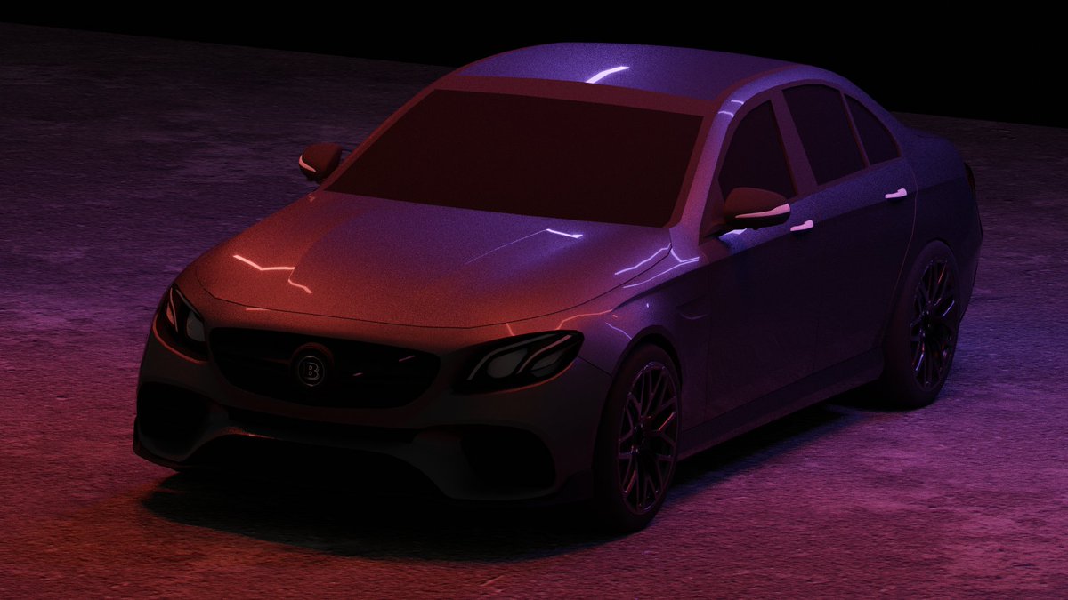 DIVZN2's tweet photo. Thought i'd break up the constant stream of the audi on my feed, with the progress of my rendering. (Brabus/Mercedes was one of my first attempts at rendering) https://t.co/lkqQwayUvJ