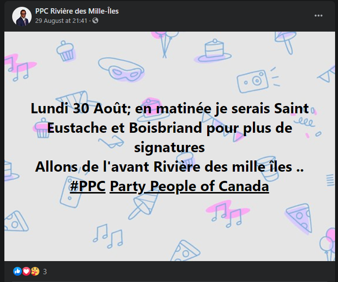 Pandemic Party of Canada tweet media