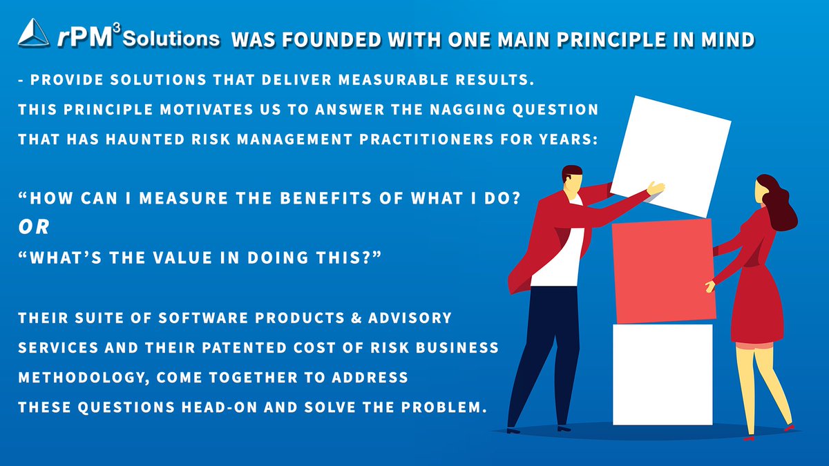 50000foot's tweet photo. If you want more information on our new partner rPM3 contact members@50000foot.com. They have a amazing suite of Risk Management solutions to help manage risk and improve performance. #riskandperformance #consultant #consultingfirm #businessmindset #growthmindset https://t.co/i5DnIEtpYl