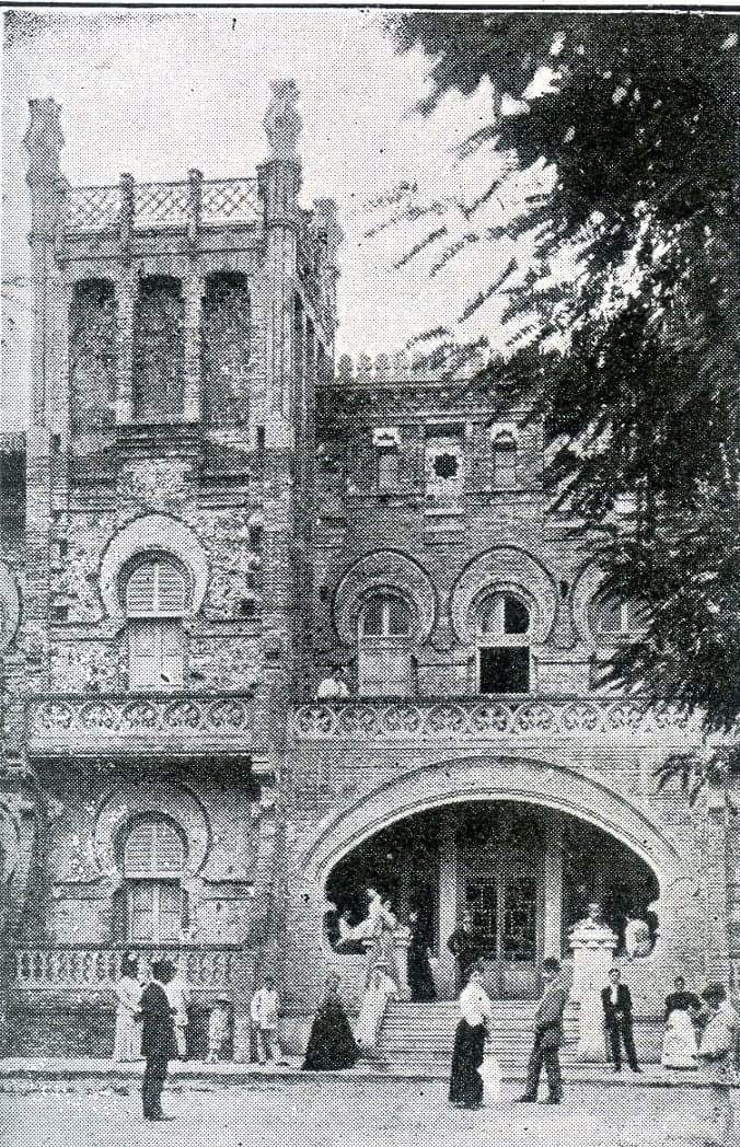 1917. Balneari Vichy Catalán, a Caldes de Malavella.
Foto: Autor desconegut.