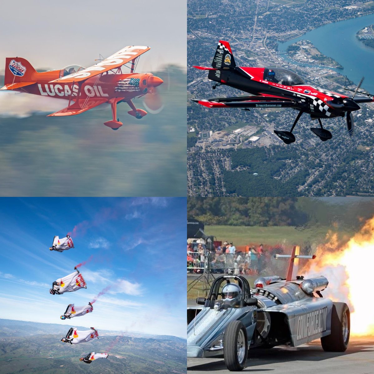 Celebrate Labor Day weekend with this incredible lineup at #MaineAirShow! 

- U.S. Navy Blue Angels
- Fat Albert
- Red Bull Air Race Champion, Mike Goulian 
- Red Bull Jump Team &amp; many more.

For the full list of performers, visit: GreatStateofMaineAirShow.us