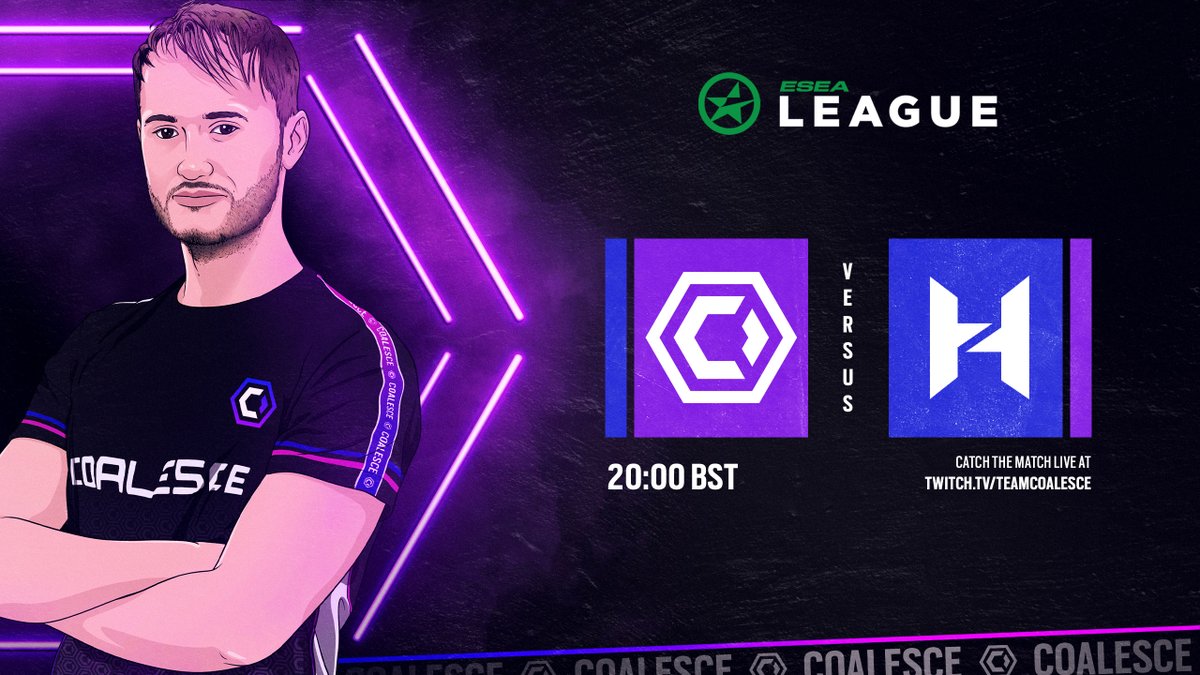 Coalesce (@teamcoalesce) on Twitter photo It's time for some more <a href="/ESEA/">ESEA League</a> Advanced action!
We are going to be taking on <a href="/honorisgg/">HONORIS</a>!
📺 twitch.tv/teamcoalesce
🎙️ <a href="/Antpoolio/">Anthony Abel</a>
#StrongerTogether💪 It's time for some more <a href="/ESEA/">ESEA League</a> Advanced action!
We are going to be taking on <a href="/honorisgg/">HONORIS</a>!
📺 twitch.tv/teamcoalesce
🎙️ <a href="/Antpoolio/">Anthony Abel</a>
#StrongerTogether💪