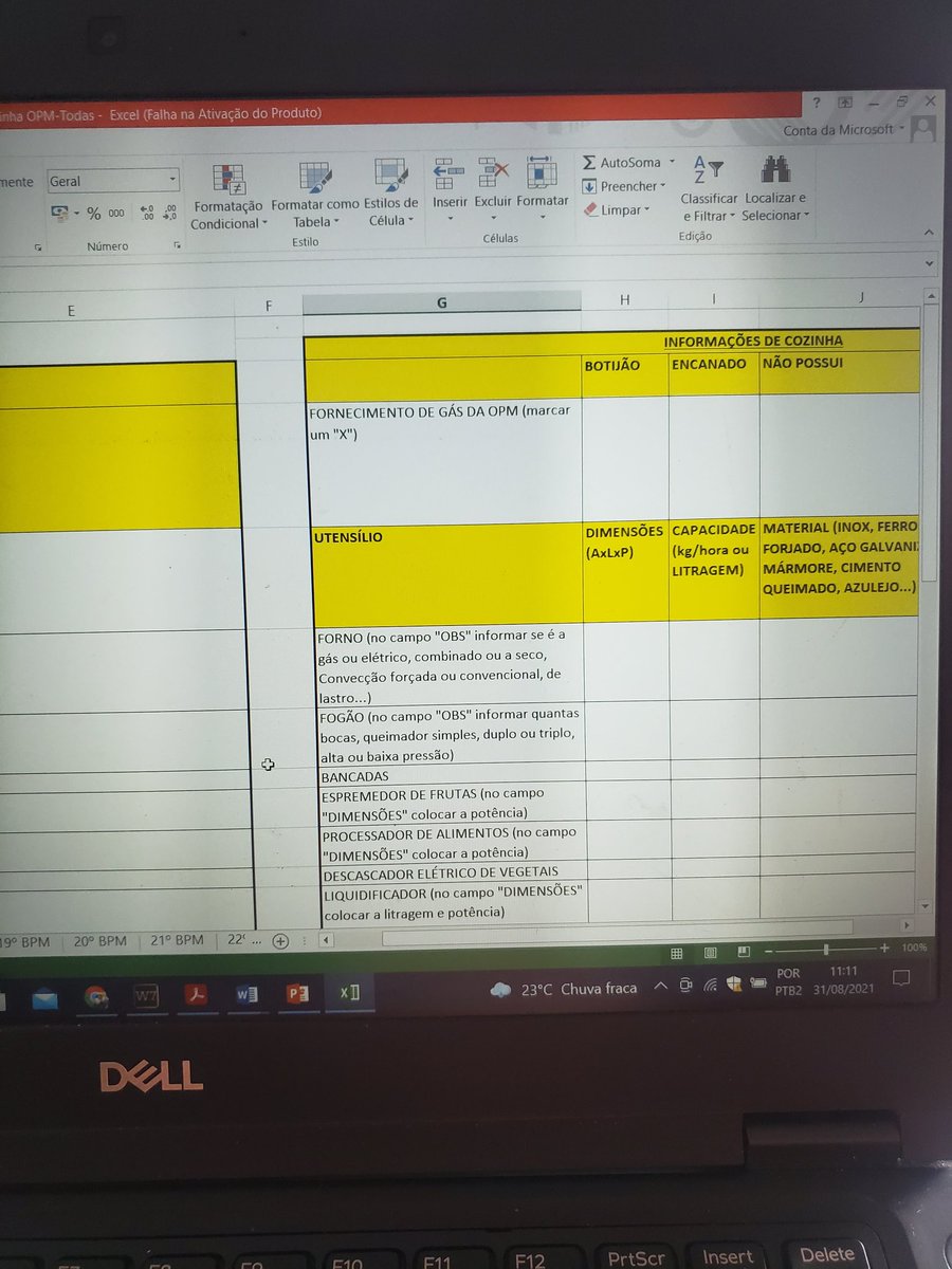 Quem aí já acordou no gás do trabalho? Só 51 planilhas pra organizar.
