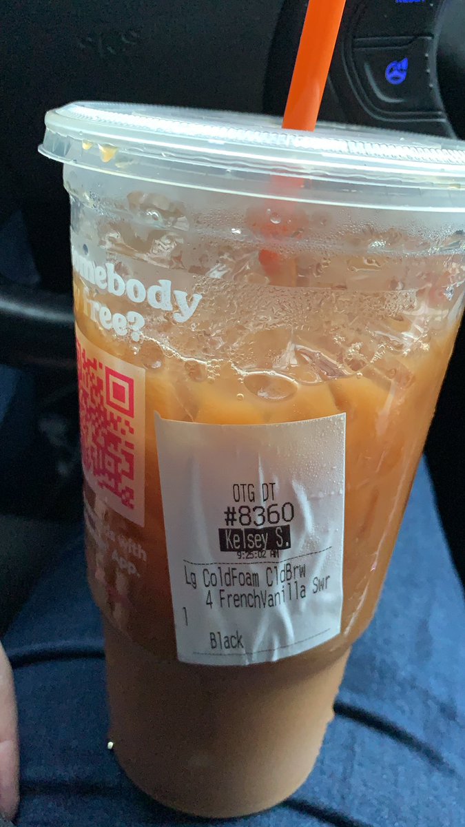 Where’s that sweet cream cold foam I paid extra for <a href="/dunkindonuts/">Dunkin'</a>!?