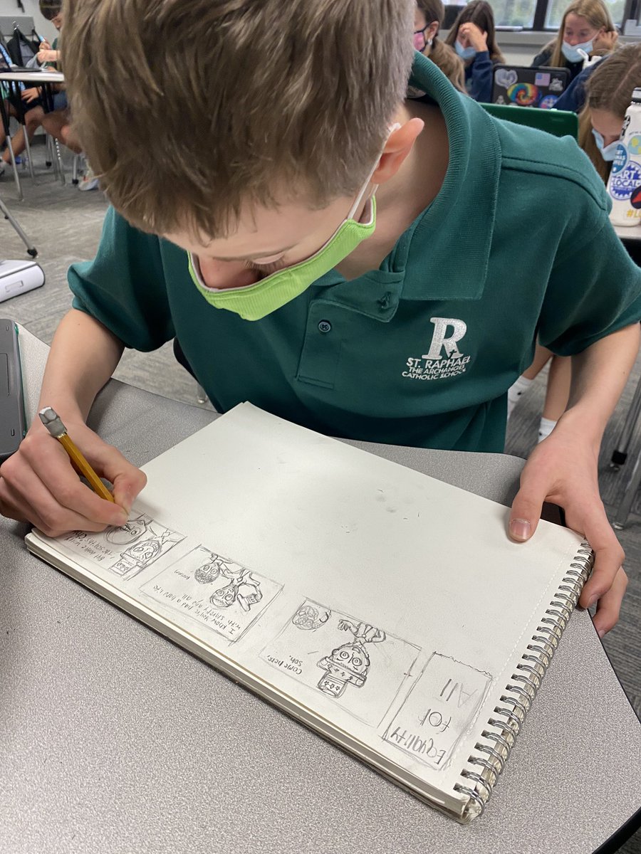 MrsRampenthal's tweet photo. Showing what they know in a variety of ways!  @StRaphaelLou https://t.co/dpaMi7dWQl