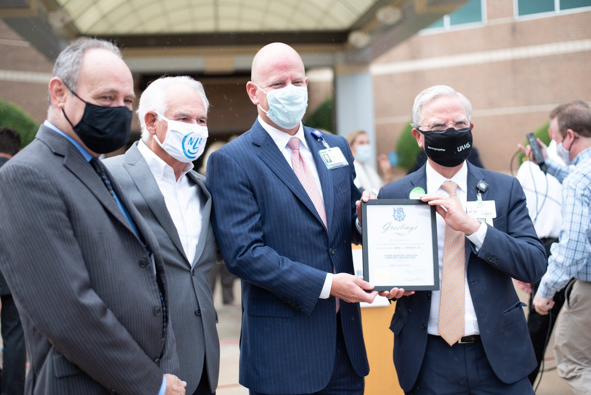 Yesterday, The North Little Rock Chamber had the pleasure of attending a ribbon cutting for UAMS Baptist Health Cancer Center on the Baptist Health Medical Center-North Little Rock campus to celebrate the opening of its first location. Learn more at baptist-health.com.