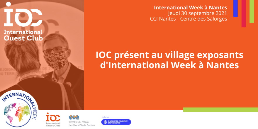 ClubIOC's tweet photo. 🗺️Découvrez @ClubIOC, rencontrez des entreprises exportatrices du territoire partageant les mêmes enjeux internationaux que les vôtres !
📅RDV le 30/09 @CCINantes ! 
ℹ️ https://t.co/CG7sgMRgqH 
↪️ Inscriptions : https://t.co/uk9DLWglel 
#Internationalweek #international #joinIOC https://t.co/SWBuwxrimw