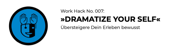 DrSimonSirch's tweet photo. Wer auf der »Bühne der Arbeit« ein #Drama macht, kommt selten gut an. Aber es gibt eine Ausnahme: Mit dem Playful #WorkHack »Dramatize your self" holt man sich die Erlaubnis dazu. #playfulworkdesign
https://t.co/B3YKC7nHyj https://t.co/ed54zHQOf7
