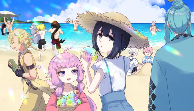 夏の絵のtwitterイラスト検索結果