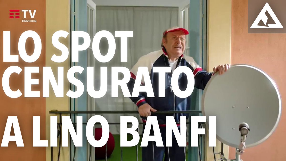 RealFerst's tweet image. Lo Spot censurato di #LinoBanfi dal #Moige!
Guardalo ora: youtu.be/megrvli-W1w