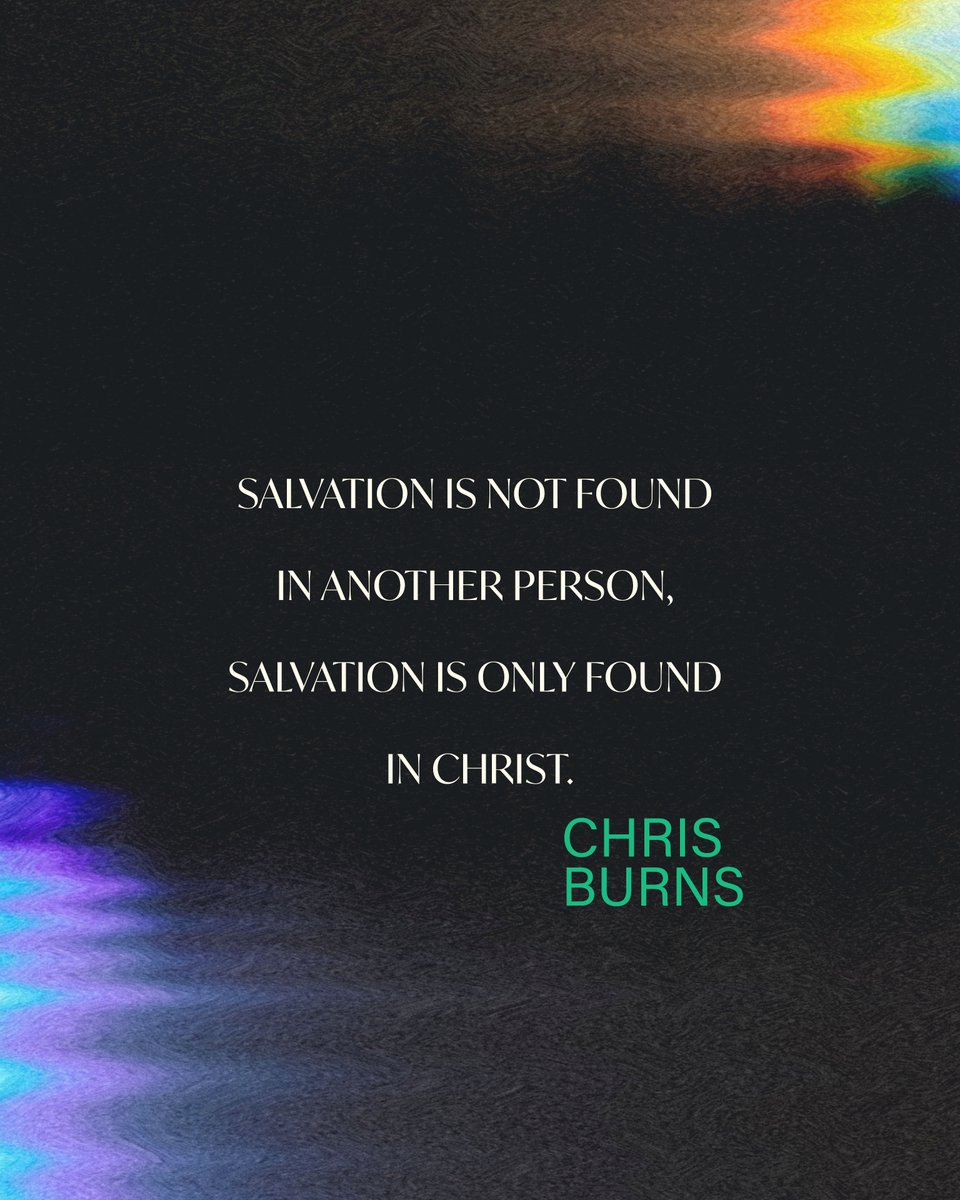 Human relationships do matter, but none is as important as our eternal relationship with Jesus.