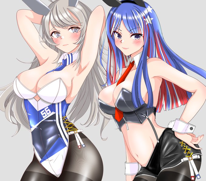 #今月描いた絵を晒そう
バニー部門 