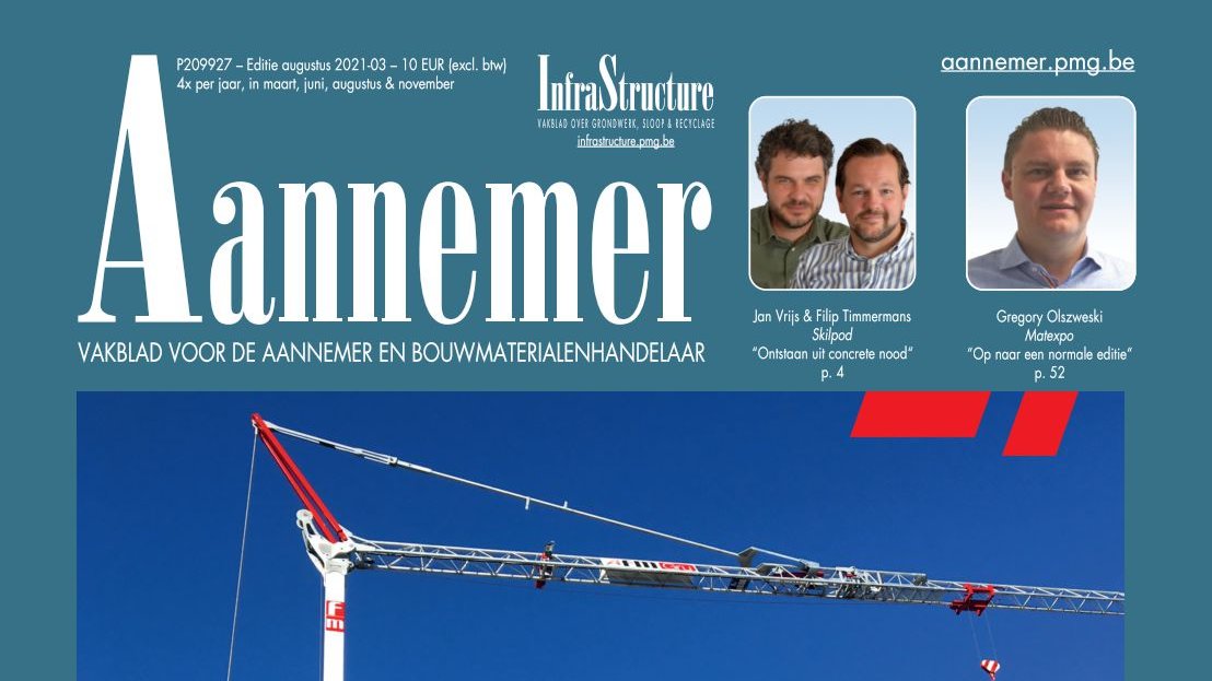 DannyVanParys's tweet photo. Augustuseditie vakblad #Aannemer (o.a. met Ten Huize Van bij Skilpod, vooruitblik op @Matexpo en artikels over bouwkranen, minigraafmachines, waterinfiltratie, spouwankers, betonherstel en gevelbekleding) nu online te lezen! Zie https://t.co/zBmBy4B9Vh https://t.co/NwoFoekmmt