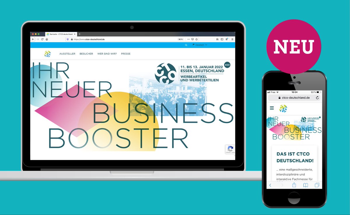 Die #CTCODeutschland ist online! 
Sie wollen auf der #Fachmesse für #Werbeartikel und #Werbetextil ausstellen, sie besuchen oder sich einfach darüber informieren? Was Sie schon immer über die CTCO Deutschland wissen wollten steht jetzt alles hier: ctco-deutschland.de