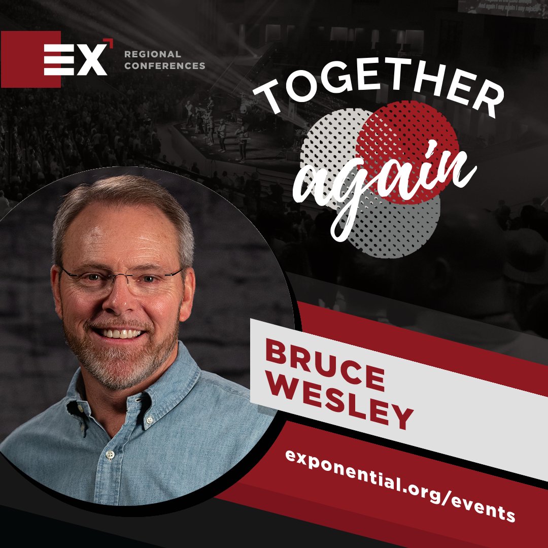 Best time to register is NOW! Rates increase tomorrow. Join me at Exponential’s Regional Conference in Houston, Oct. 26-27. We’ll be talking about how to accelerate multiplication in our cities and churches.

Find more details and register today here: exponential.cc/houstonregional