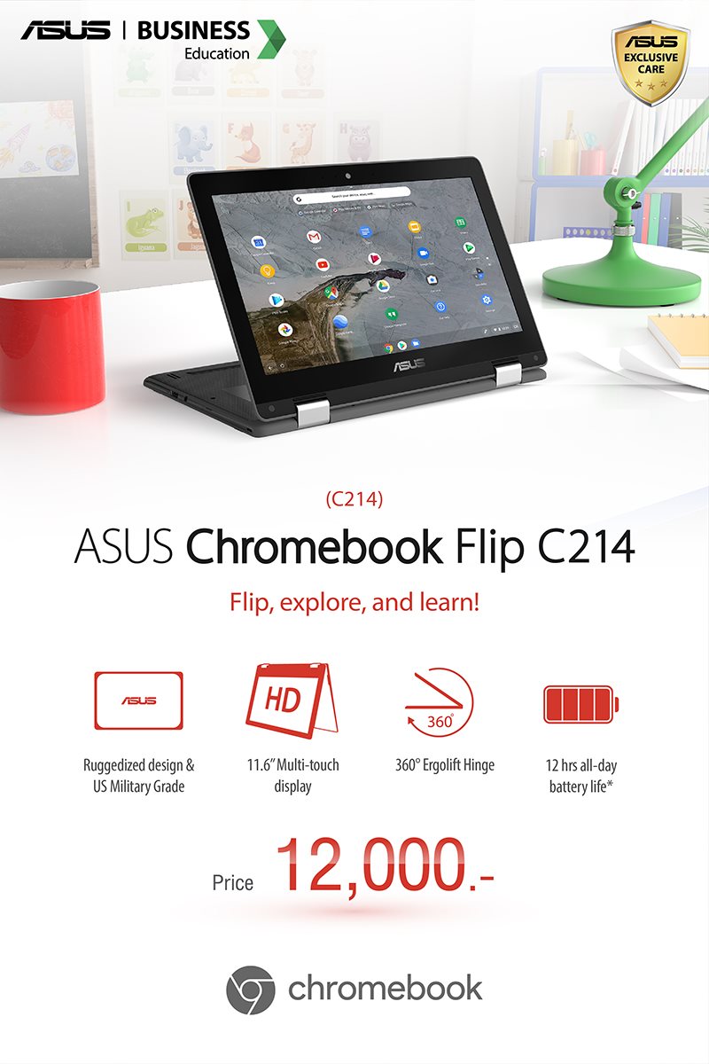 iPhone_Droid's tweet image. ASUS ส่ง Chromebook พร้อมระบบปฏิบัติการ Chrome OS บุกตลาดวัยเรียน ชูโซลูชั่นการศึกษาครบวงจรสำหรับสถาบันการศึกษา 

รายละเอียดแต่ละรุ่น อ่านต่อได้ที่นี่นะครับ  &amp;gt;&amp;gt; bit.ly/38p1GNj

#iphonedroid #ASUS #ChomeOS #Chromebook