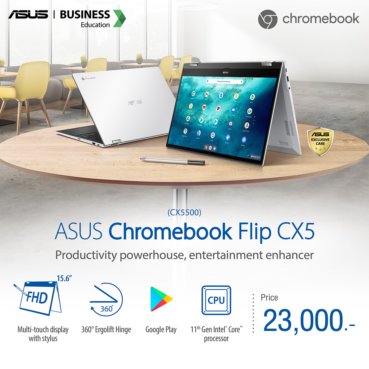 iPhone_Droid's tweet image. ASUS ส่ง Chromebook พร้อมระบบปฏิบัติการ Chrome OS บุกตลาดวัยเรียน ชูโซลูชั่นการศึกษาครบวงจรสำหรับสถาบันการศึกษา 

รายละเอียดแต่ละรุ่น อ่านต่อได้ที่นี่นะครับ  &amp;gt;&amp;gt; bit.ly/38p1GNj

#iphonedroid #ASUS #ChomeOS #Chromebook
