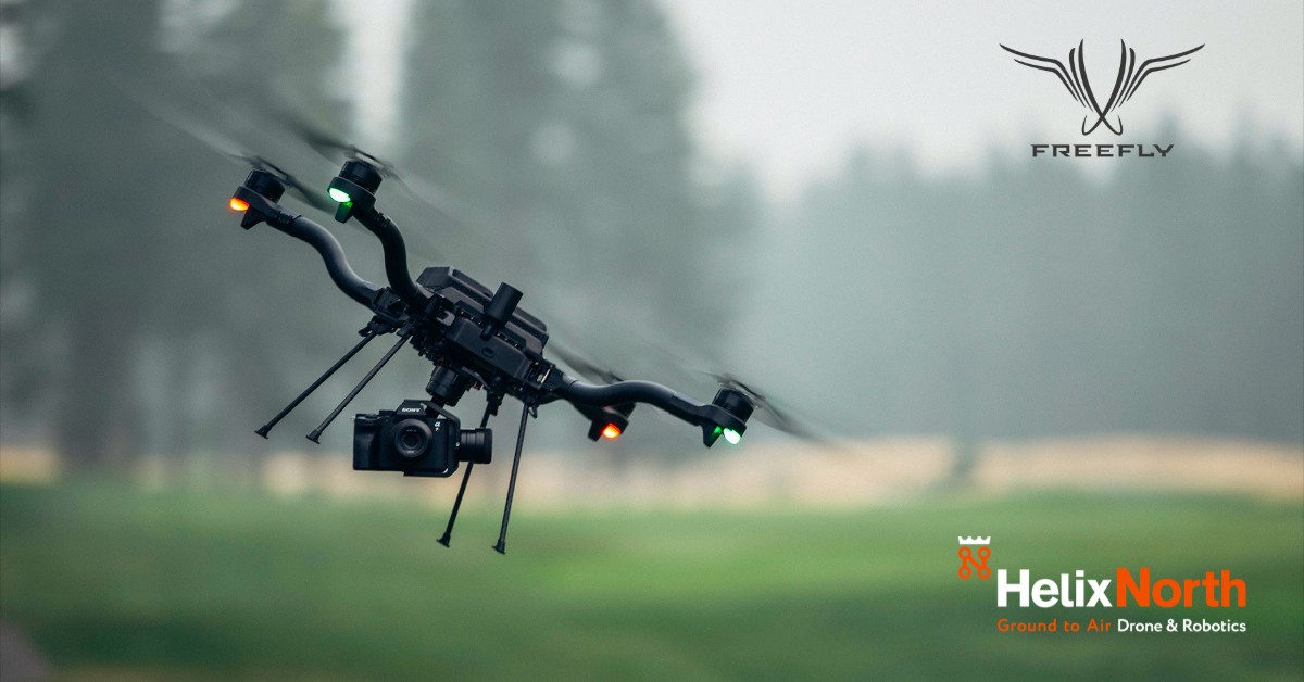Helix_North's tweet photo. Damos la bienvenida a los nuevos integrantes de Helixnorth.
Los productos de @freeflysystems , empresa especializada en drones industriales y de filmación. 
https://t.co/YsNGL3ZkXd https://t.co/GnAjQ7Rgai