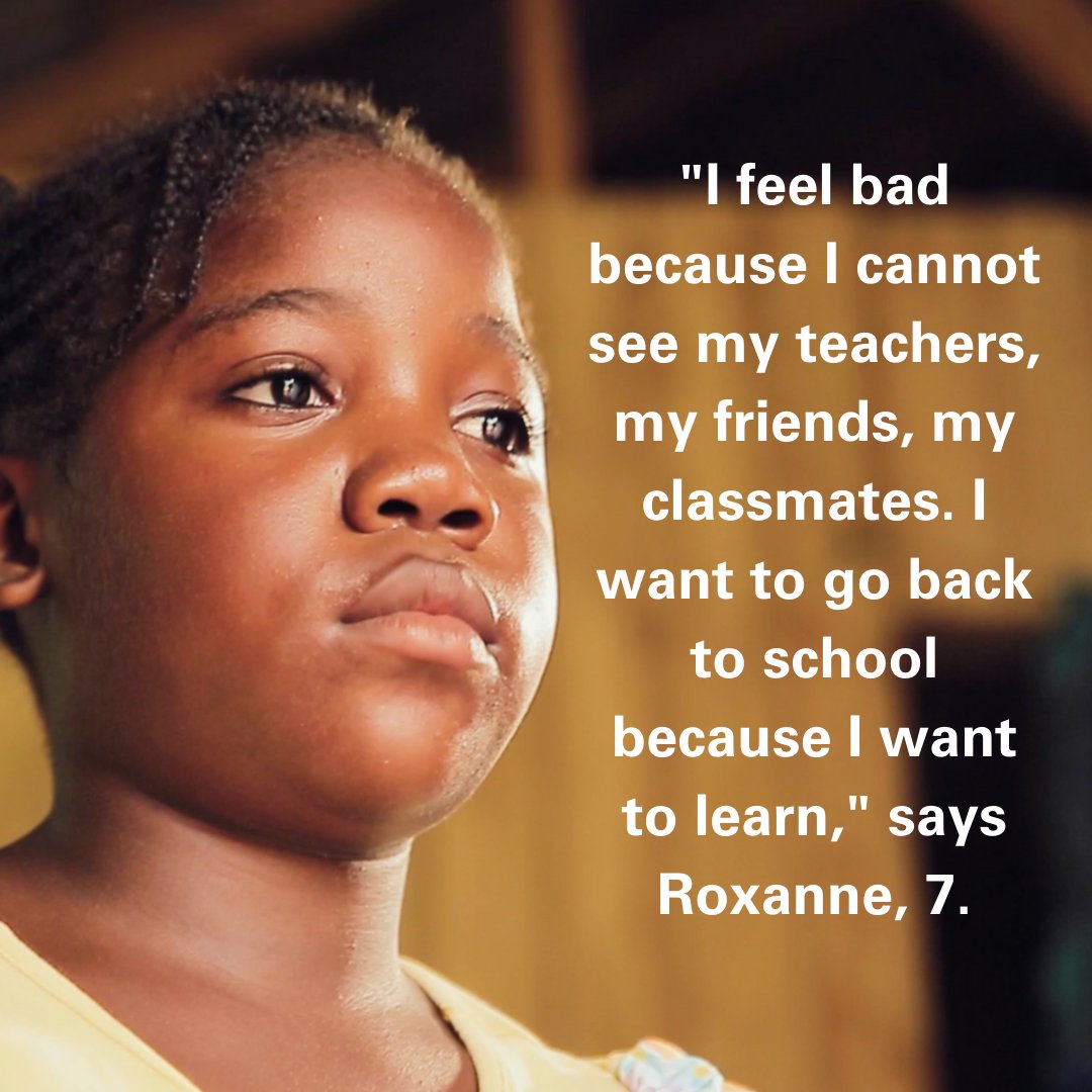 UNICEFJamaica's tweet image. 120,000 Jamaican children were cut off from education since schools closed and went online. This is one family’s experience in Free Town, St Catherine. 

✍️🏿by their Auntie: blogs.unicef.org/jamaica/not-a-…

#LostToLearning