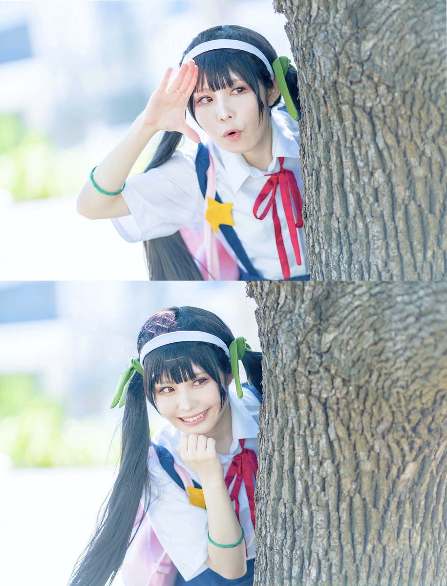 化物語コスプレ　むページ コスプレ/ 化物語】 🐌八九寺真宵