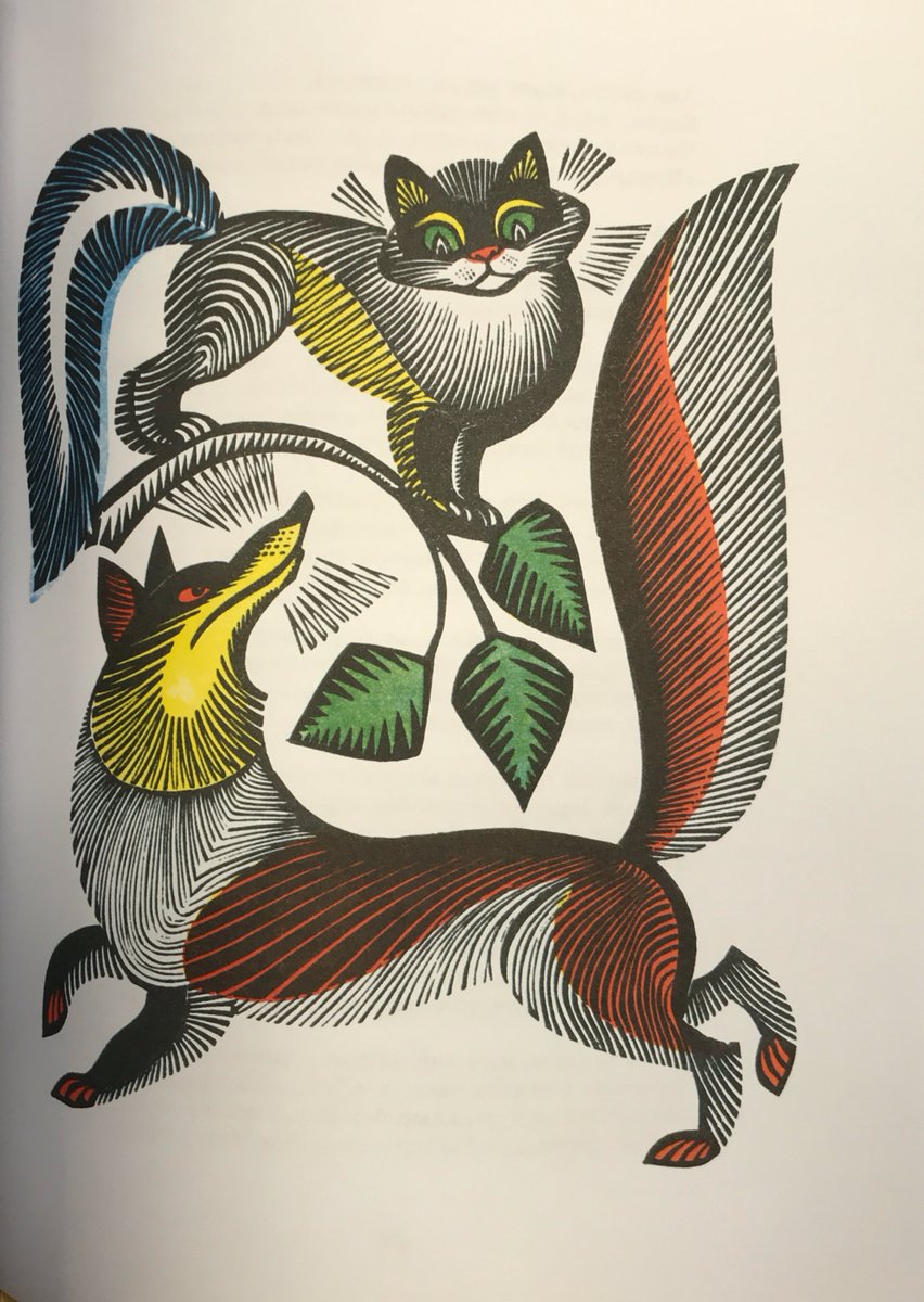 BLAsia_Africa's tweet photo. Don't mess with a hero #cat! 

The tales of Myraubai Batyr, a cat from the village of Bereze, were written by Naki Isanbet, a well-known Tatar author. In this recent acquisition (YP.2021.b.21), they're lovingly illustrated in a playful style. https://t.co/QbzpeS2j8t