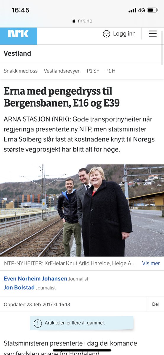 I tradisjonen tro….
