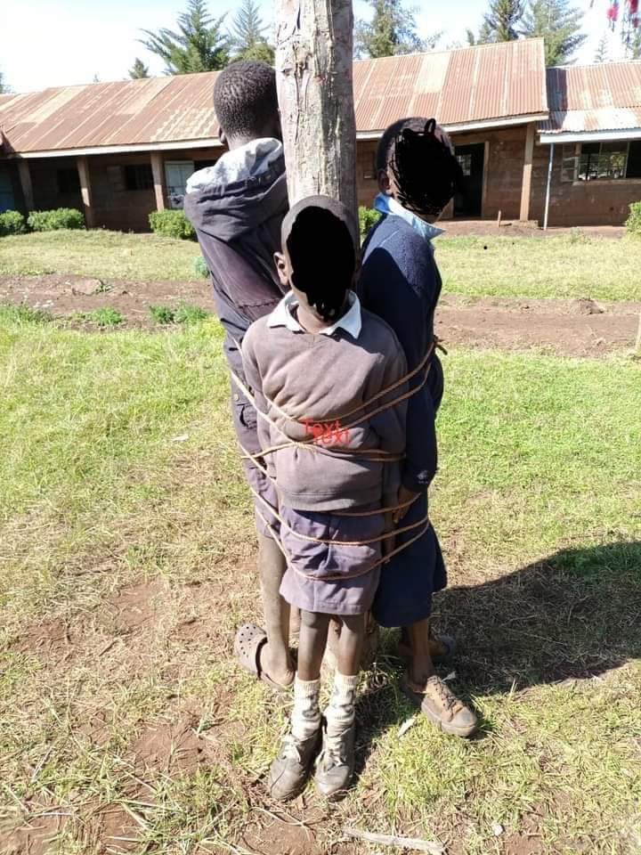 AfyaCentreCrew's tweet image. Teachers turning Inhuman, The school is Thiru primary School about 10kms from Nyahururu in an area called Mailisaba.This is so bad