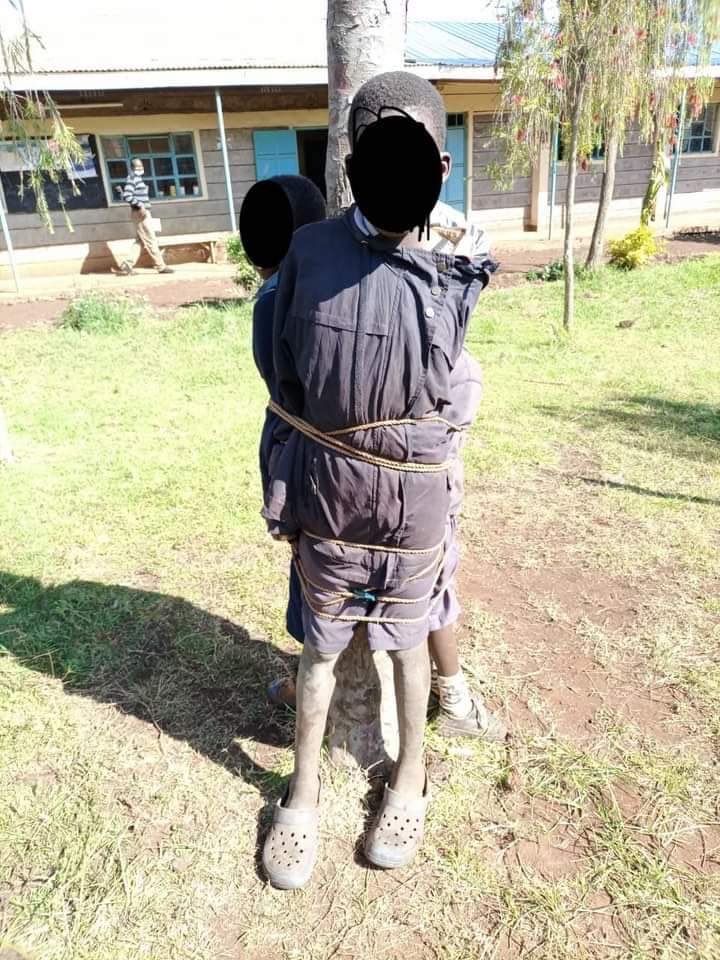 AfyaCentreCrew's tweet image. Teachers turning Inhuman, The school is Thiru primary School about 10kms from Nyahururu in an area called Mailisaba.This is so bad