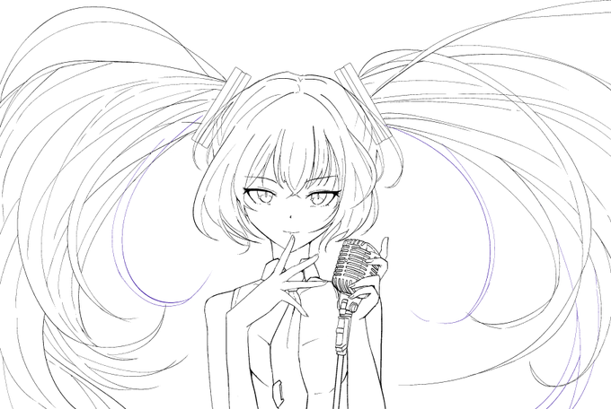 初音ミク(途中) 